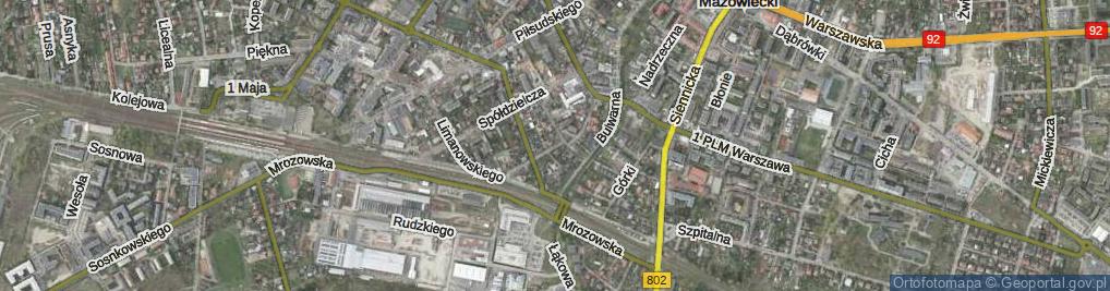 Zdjęcie satelitarne Zgoda ul.